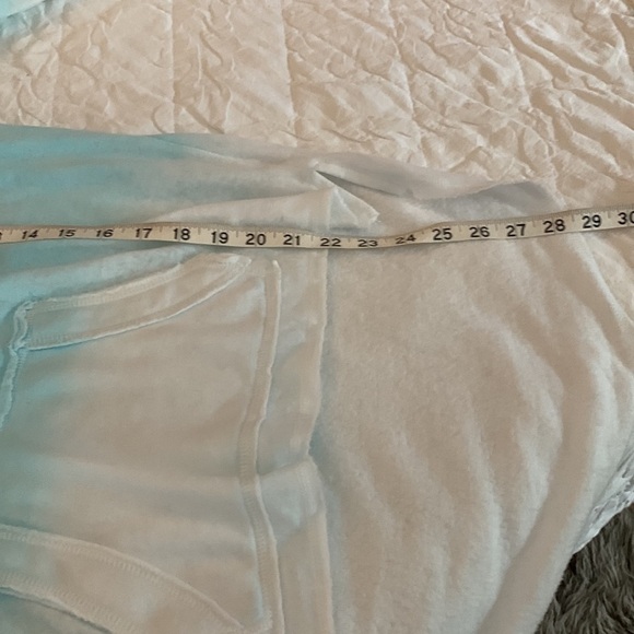 Sweatshirt Ron Jon hoodie ombré aqua white Orlando soft - Picture 13 of 13